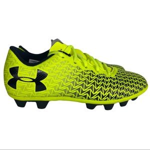 Under Armour UA CF Force 3.0 JR Yellow/Black Cleats